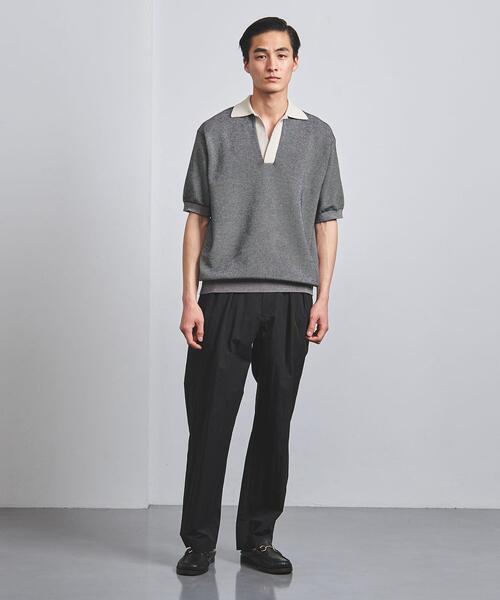 UNITED ARROWSコットンアクリル タック スキッパー UNITED ARROWS（ユナイテッドアローズ）の「コットン/アクリル