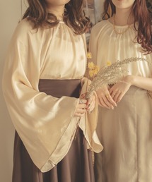 Ambre Neige | フレア袖スリットブラウス／【WEB/EC限定商品】(シャツ/ブラウス)