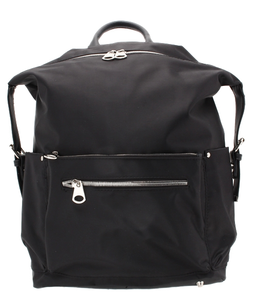 DISCOAT（ディスコート）の「【Discoat】ファスナーリュック（バックパック/リュック・レディース・ブラック/ホワイト/ネイビー/カーキ・ﾌﾘ-）」の20枚目の写真