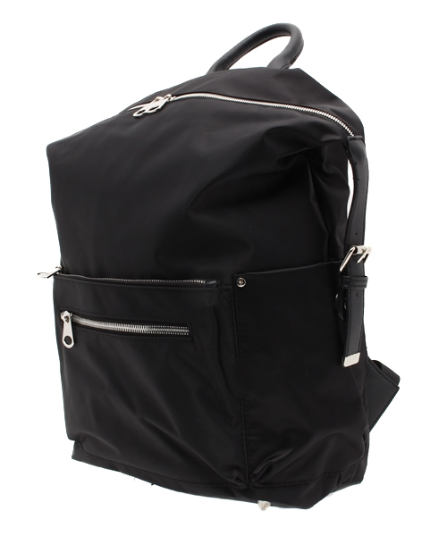 DISCOAT（ディスコート）の「【Discoat】ファスナーリュック（バックパック/リュック・レディース・ブラック/ホワイト/ネイビー/カーキ・ﾌﾘ-）」の18枚目の写真