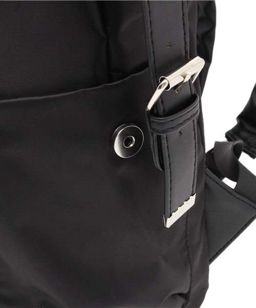 DISCOAT（ディスコート）の「【Discoat】ファスナーリュック（バックパック/リュック・レディース・ブラック/ホワイト/ネイビー/カーキ・ﾌﾘ-）」の12枚目の写真