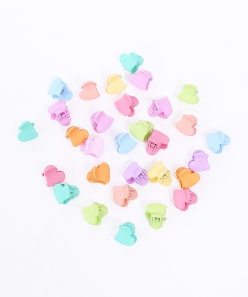 WC(ダブル シー)の「カラフルミニクリップセット(バレッタ/ヘアクリップ・レディース・その他2/その他1・FREE)」の5枚目の写真