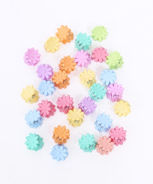 WC(ダブル シー)の「カラフルミニクリップセット(バレッタ/ヘアクリップ・レディース・その他2/その他1・FREE)」の6枚目の写真