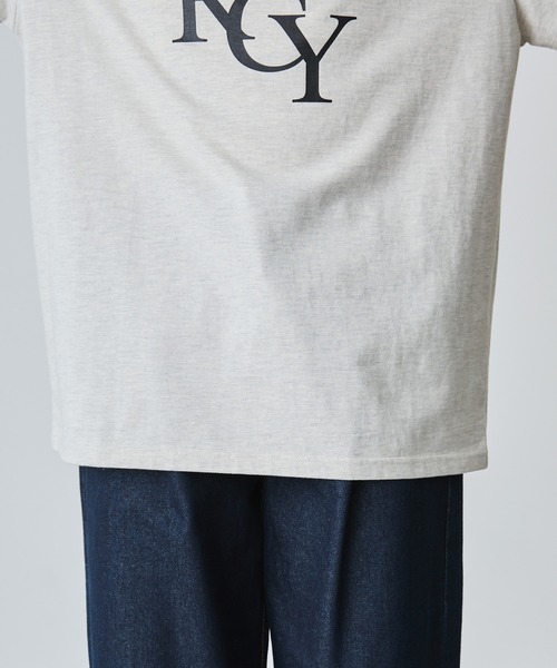 forksy.(フォルクシー)の「【forksy.】ロゴグラフィックTシャツ(Tシャツ/カットソー・レディース・オフホワイト/オートミール/ネイビー・FREE)」の20枚目の写真