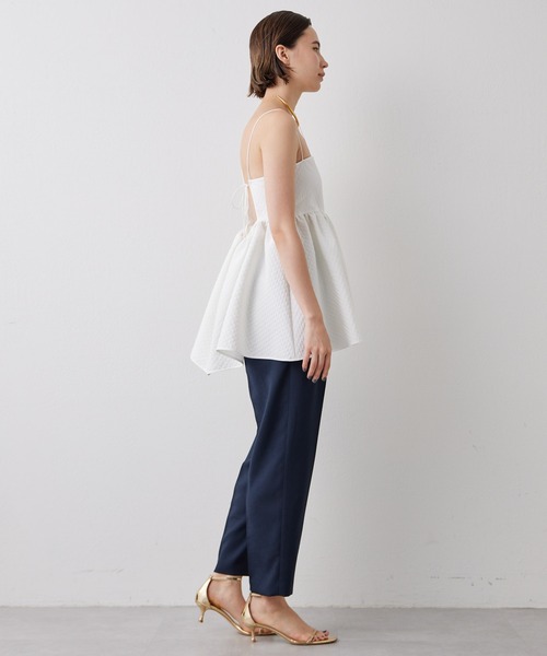 2024年購入　ウィムガゼット　オックステーパードパンツ　ベージュ 2024年購入 ウィムガゼット オックステーパードパンツ ベージュ