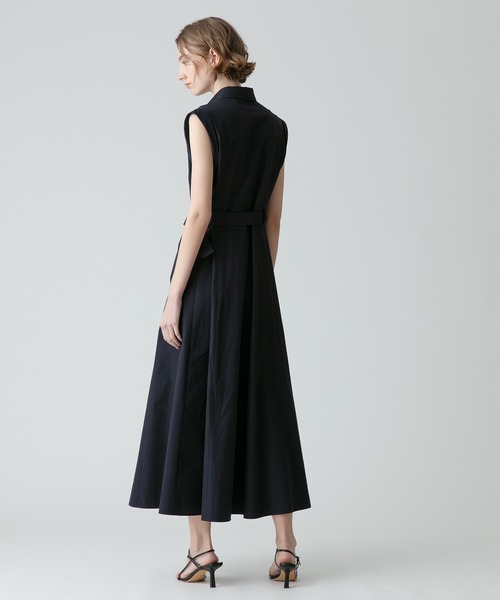 allureville（アルアバイル）の「【allureville × CLASSY.ONLINE】サイドタックシャツワンピース（ワンピース・レディース・ベージュ/ネイビー/サックスブルー・1/2）」の14枚目の写真