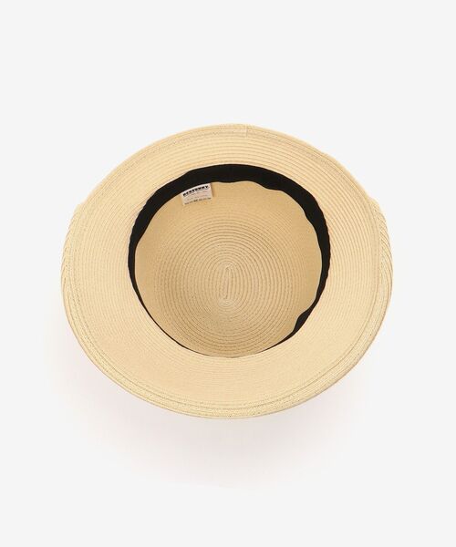 MAJESTIC LEGON(マジェスティックレゴン)の「ペーパーブルトンハット(ハット・レディース・ベージュ/ブラック・FREE)」の11枚目の写真