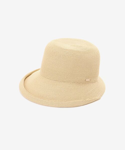 MAJESTIC LEGON(マジェスティックレゴン)の「ペーパーブルトンハット(ハット・レディース・ベージュ/ブラック・FREE)」の14枚目の写真