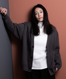 オーガニックコットンニットカーディガン OG COTTON WF CARDIGAN