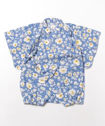 GIRL’S甚平ロンパス FLOWERS(baby/70～80cm)