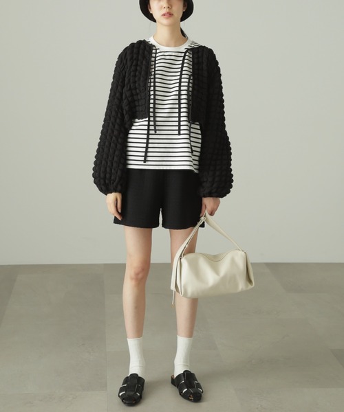 FREE'S MART（フリーズマート）の「◇リンガーボーダーロンT（Tシャツ/カットソー・レディース・ブラック系その他/パープル系その他・FREE）」の9枚目の写真