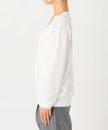 【新品】Deuxieme Classe ICE Vネック カーディガン 白 Deuxieme Classe（ドゥーズィエムクラス）の「追加ICE Vネック