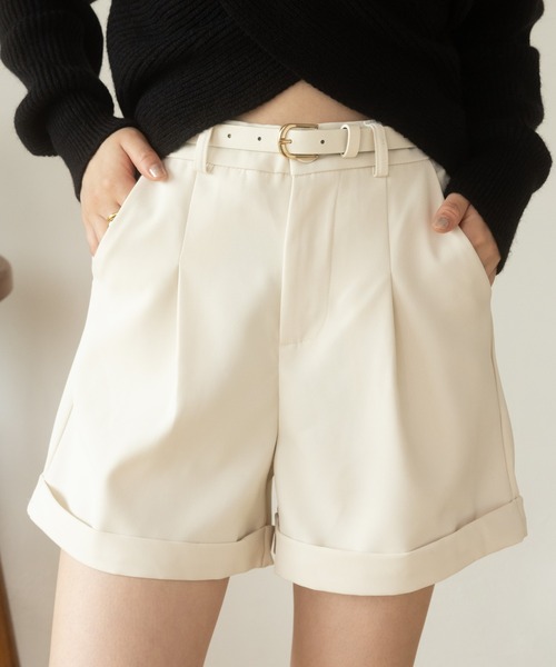 DIANTEロールアップショートパンツ Roll up denim short pants | DIANTÉ (ディアンテ)公式通販サイト
