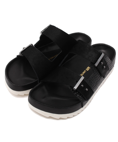 UNITED NUDE（ユナイテッドヌード）の「UNITED NUDE  『Lin Earth』 サンダル（サンダル・レディース・シルバー/ゴールド/ブラック・36/37/35/38）」の2枚目の写真