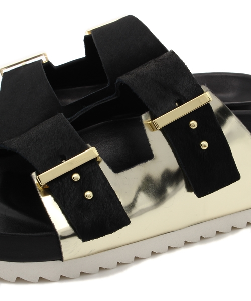 UNITED NUDE（ユナイテッドヌード）の「UNITED NUDE  『Lin Earth』 サンダル（サンダル・レディース・シルバー/ゴールド/ブラック・36/37/35/38）」の8枚目の写真