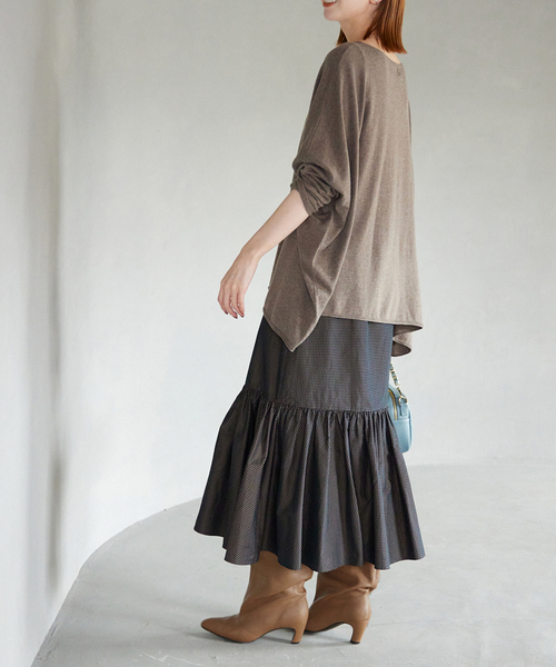 SLOBE IENA(スローブイエナ)の「SLOBE ロングブーツ(ブーツ・レディース・ブラック/ブラウン・24cm/24.5cm/23.5cm/23cm/22.5cm/25cm)」の18枚目の写真