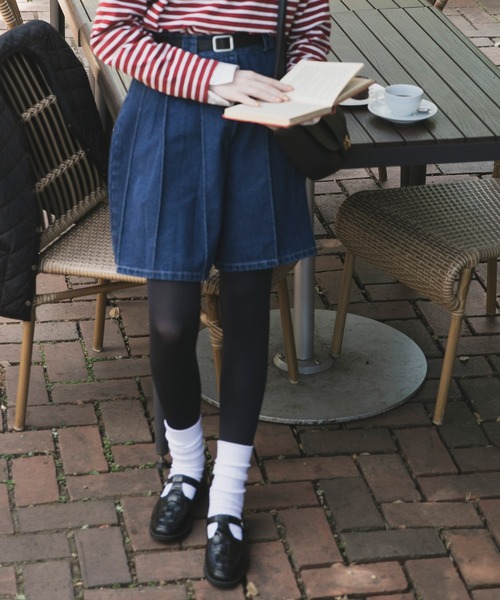 BONLECILL（ボンルシール）の「グルカメッシュ Tストラップローファー（ローファー・レディース・ブラック/ブラウン/アイボリー・S/L/M）」の4枚目の写真