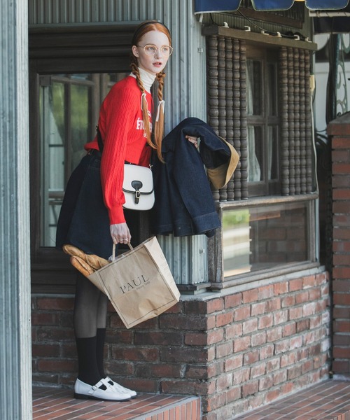 BONLECILL（ボンルシール）の「グルカメッシュ Tストラップローファー（ローファー・レディース・ブラック/ブラウン/アイボリー・S/L/M）」の8枚目の写真