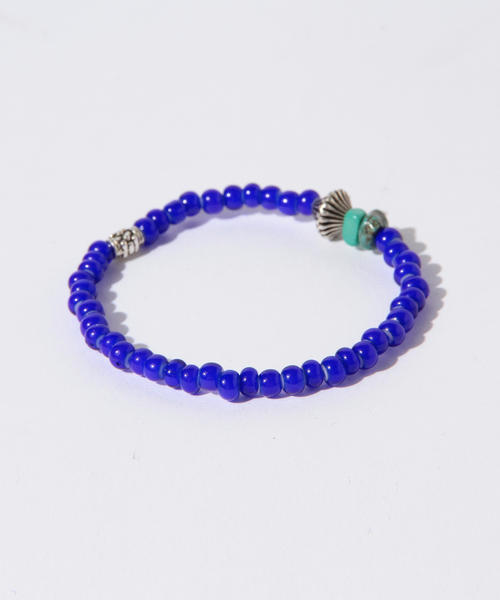 B:MING by BEAMS（ビーミングバイビームス）の「ビーミング by ビームス / BEADSブレスレット（ブレスレット・メンズ・レッド/ブルー・ONE SIZE）」の11枚目の写真