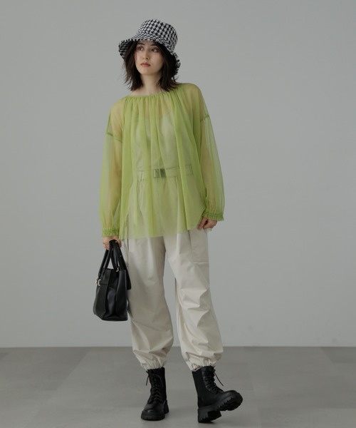 FREE'S MART（フリーズマート）の「ツイードハット（ハット・レディース・ブラック/ホワイト系その他/ブラック系その他/ブラウン系その他・ﾌﾘ-）」の7枚目の写真