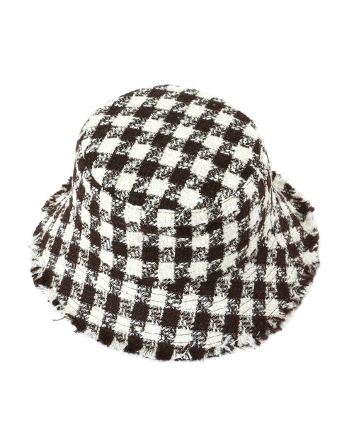 FREE'S MART（フリーズマート）の「ツイードハット（ハット・レディース・ブラック/ホワイト系その他/ブラック系その他/ブラウン系その他・ﾌﾘ-）」の19枚目の写真