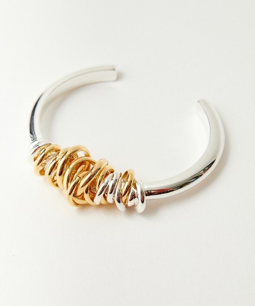 LAPUIS（ラピュイ）の「[LAPUIS/ラピュイ] COIL AROUND バングル（バングル/リストバンド・レディース・マルチ・ONE SIZE）」の6枚目の写真