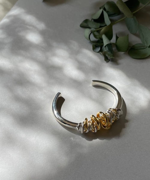 LAPUIS（ラピュイ）の「[LAPUIS/ラピュイ] COIL AROUND バングル（バングル/リストバンド・レディース・マルチ・ONE SIZE）」の15枚目の写真