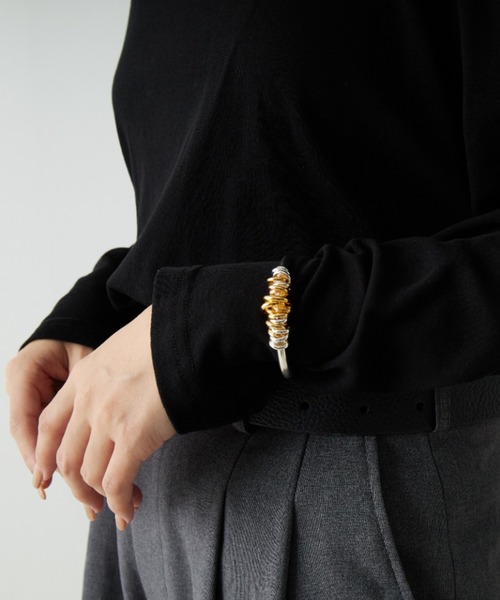 LAPUIS（ラピュイ）の「[LAPUIS/ラピュイ] COIL AROUND バングル（バングル/リストバンド・レディース・マルチ・ONE SIZE）」の9枚目の写真