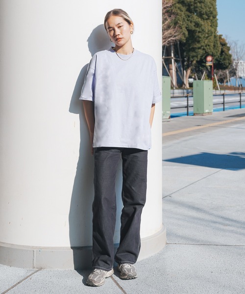 STARTER(スターター)の「【STARTER】BIG 半袖Tシャツ(Tシャツ/カットソー・メンズ・ブラック/ホワイト/ネイビー/ブラウン/カーキ/ライトグレー/グレー/パープル・XXL/S/M/XL/L)」の8枚目の写真