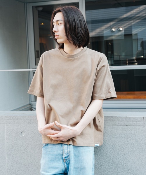 STARTER(スターター)の「【STARTER】BIG 半袖Tシャツ(Tシャツ/カットソー・メンズ・ブラック/ホワイト/ネイビー/ブラウン/カーキ/ライトグレー/グレー/パープル・XXL/S/M/XL/L)」の5枚目の写真