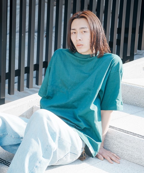 STARTER(スターター)の「【STARTER】BIG 半袖Tシャツ(Tシャツ/カットソー・メンズ・ブラック/ホワイト/ネイビー/ブラウン/カーキ/ライトグレー/グレー/パープル・XXL/S/M/XL/L)」の6枚目の写真