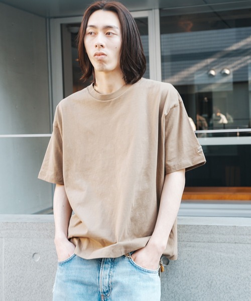 STARTER(スターター)の「【STARTER】BIG 半袖Tシャツ(Tシャツ/カットソー・メンズ・ブラック/ホワイト/ネイビー/ブラウン/カーキ/ライトグレー/グレー/パープル・XXL/S/M/XL/L)」の13枚目の写真