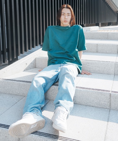 STARTER(スターター)の「【STARTER】BIG 半袖Tシャツ(Tシャツ/カットソー・メンズ・ブラック/ホワイト/ネイビー/ブラウン/カーキ/ライトグレー/グレー/パープル・XXL/S/M/XL/L)」の15枚目の写真