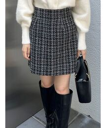 MERCURYDUO | ツイードミニスカート(スカート)
