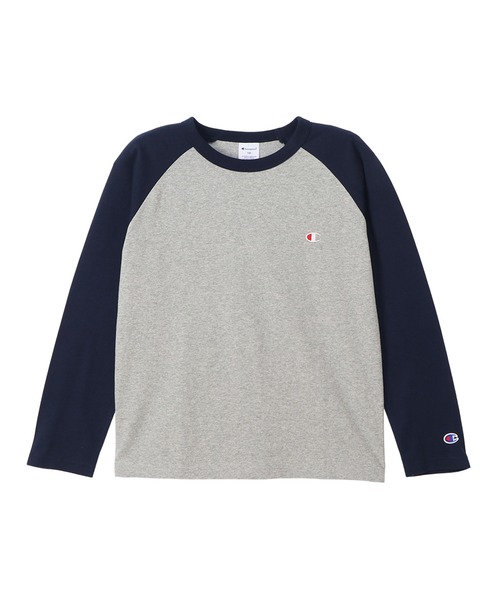 Champion/チャンピオン】キッズ ベーシック ラグランロング