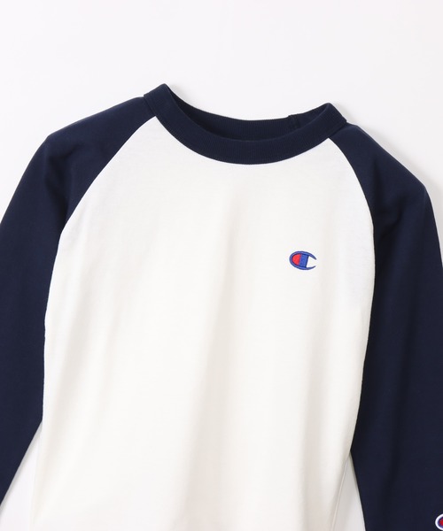 Champion/チャンピオン】キッズ ベーシック ラグランロング