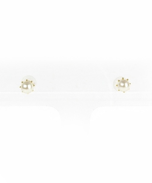 itam（アイタム）の「【itam】アイタム /パールセラミックポストピアス/ 金属アレルギー対応ピアス（ピアス（両耳用）・レディース・ゴールド・FREE）」の2枚目の写真