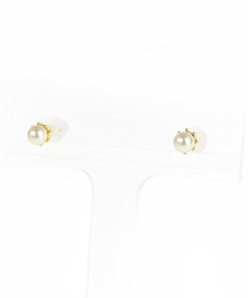 itam（アイタム）の「【itam】アイタム /パールセラミックポストピアス/ 金属アレルギー対応ピアス（ピアス（両耳用）・レディース・ゴールド・FREE）」の3枚目の写真