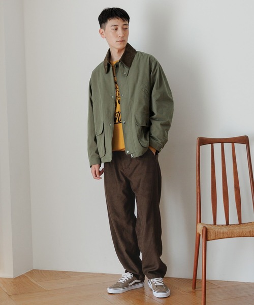 niko and...(ニコアンド)の「ジョイントハンティングブルゾン(ブルゾン・メンズ・カーキ/キャメル/ブラック・LARGE/MEDIUM)」の10枚目の写真