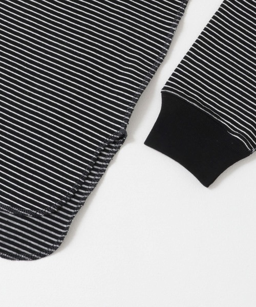 ITEMS URBANRESEARCH（アイテムズ アーバンリサーチ）の「ラウンドロングTシャツ（Tシャツ/カットソー・レディース・ホワイト系その他/オレンジ/ブラック系その他・FREE）」の10枚目の写真