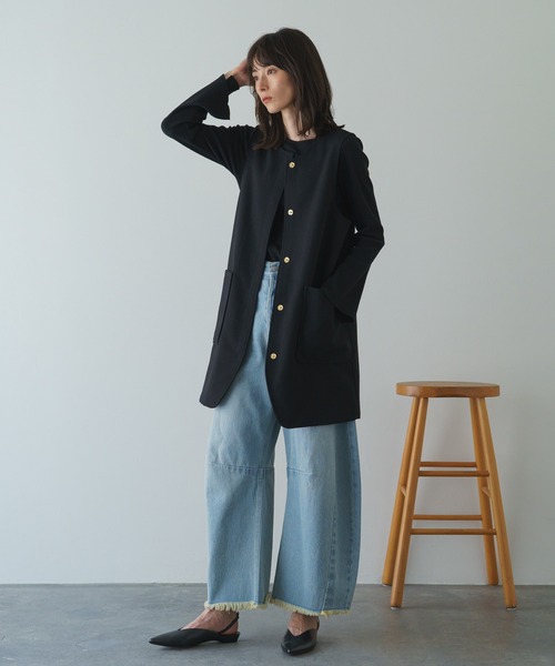 russet（ラシット）の「《qurumu》ロングベスト(KS-263)（ベスト