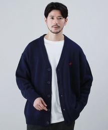 BEVERLY HILLS POLO CLUB / ワンポイントVネックニットカーディガン
