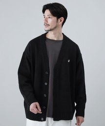 BEVERLY HILLS POLO CLUB / ワンポイントVネックニットカーディガン