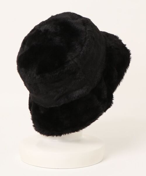 UP START（アップスタート）の「【Strawberry Vally】フェイクファーハット 大人カジュアル（ハット・レディース・ブラック/ベージュ/ブラウン・FREE）」の5枚目の写真