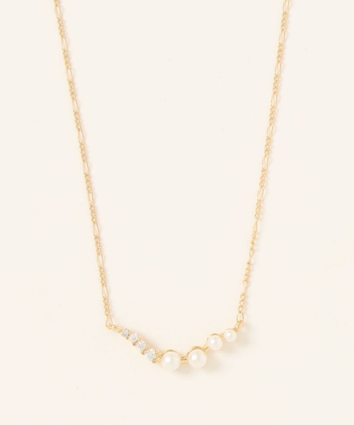 saloon（サルーン）の「SALOON(サルーン)/ミニパールネックレス（ネックレス・レディース・その他1・FREE）」の5枚目の写真