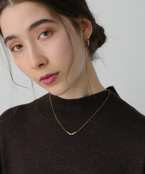 saloon（サルーン）の「SALOON(サルーン)/ミニパールネックレス（ネックレス・レディース・その他1・FREE）」の8枚目の写真