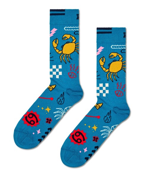 Happy Socks(ハッピーソックス)の「Happy Socks Zodiac 星座 クルーソックス 10231116-1127(ソックス/靴下・レディース・J/B/A/K/I/F/D/L/E/C/H/G・M/L)」の5枚目の写真