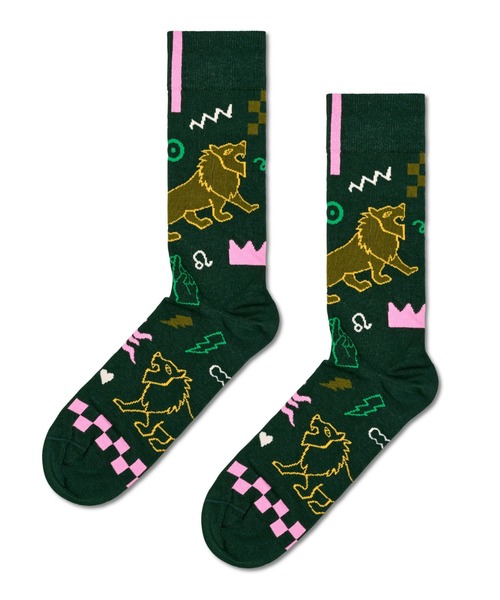Happy Socks(ハッピーソックス)の「Happy Socks Zodiac 星座 クルーソックス 10231116-1127(ソックス/靴下・レディース・J/B/A/K/I/F/D/L/E/C/H/G・M/L)」の6枚目の写真
