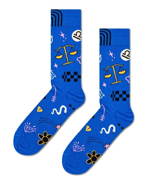 Happy Socks(ハッピーソックス)の「Happy Socks Zodiac 星座 クルーソックス 10231116-1127(ソックス/靴下・レディース・J/B/A/K/I/F/D/L/E/C/H/G・M/L)」の8枚目の写真