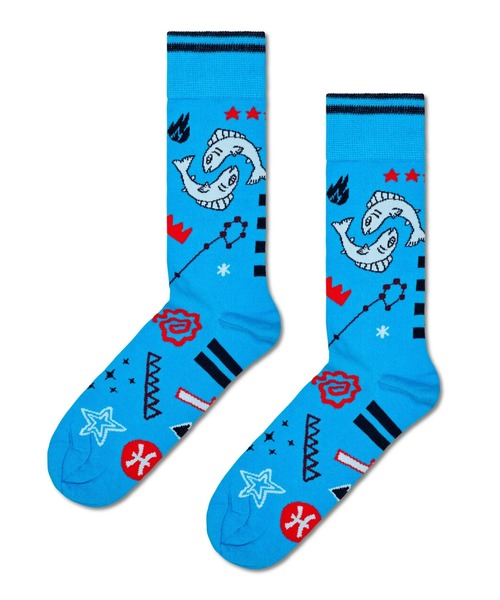 Happy Socks(ハッピーソックス)の「Happy Socks Zodiac 星座 クルーソックス 10231116-1127(ソックス/靴下・レディース・J/B/A/K/I/F/D/L/E/C/H/G・M/L)」の12枚目の写真